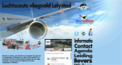 Desktop Screenshot of luchtscoutslelystad.nl